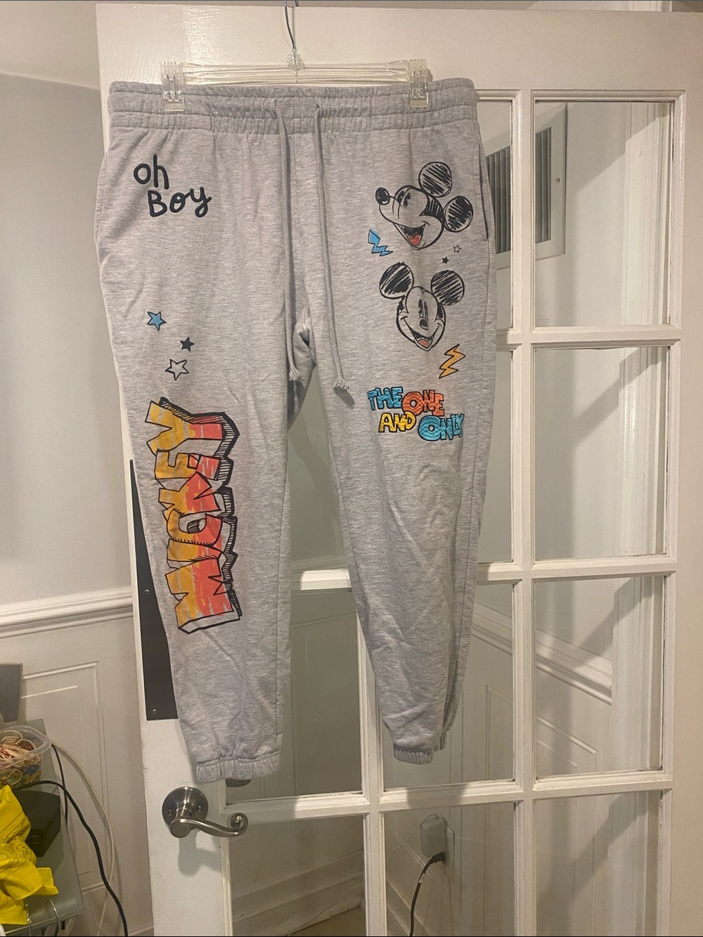 Mickey Mouse size XXL (20) inseam 29 pants good condition